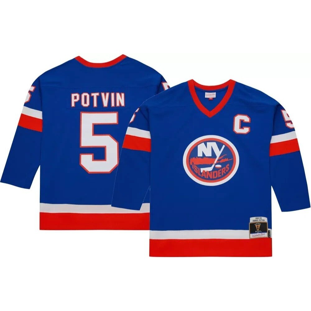 Denis Potvin mitchell and ness vintage hockey jersey size XL